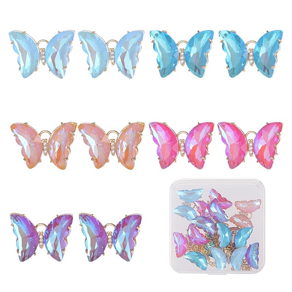 PandaHall SUNNYCLUE 1 Box 10Pcs Glass Butterfly Charms Butterfly Crystal Charms Butterfly Charm Bulk Spring Insect Charm Rhinestone..., Multicolor
PandaHall SUNNYCLUE 1 Box 10Pcs Glass Butterfly Charms Butterfly Crystal Charms Butterfly Charm Bulk Spring Insect Charm Rhinestone..., Multicolor