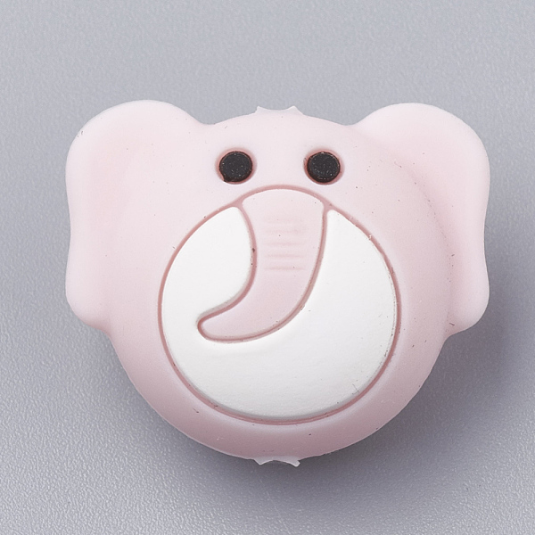 PandaHall Food Grade Eco-Friendly Silicone Focal Beads, Chewing Beads For Teethers, DIY Nursing Necklaces Making, Elephant, Pink...
PandaHall Food Grade Eco-Friendly Silicone Focal Beads, Chewing Beads For Teethers, DIY Nursing Necklaces Making, Elephant, Pink...