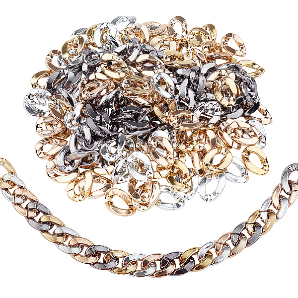 PandaHall 160pcs 4 Colors Unwelded Link Ring Connectors Plastic Bag Rings for Twisted Bag Chain Earring DIY Crafts, 30x21x6mm Plastic Twist..., Multicolor
PandaHall 160pcs 4 Colors Unwelded Link Ring Connectors Plastic Bag Rings for Twisted Bag Chain Earring DIY Crafts, 30x21x6mm Plastic Twist..., Multicolor
