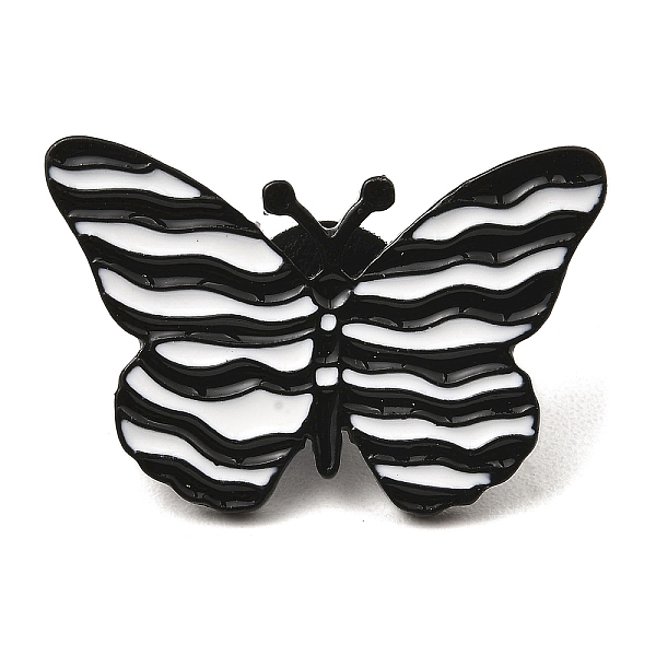 PandaHall Black Alloy Brooches, Zebra Print Butterfly Enamel Pins for Women, White, 21x31.5x2mm Alloy+Enamel Butterfly White
PandaHall Black Alloy Brooches, Zebra Print Butterfly Enamel Pins for Women, White, 21x31.5x2mm Alloy+Enamel Butterfly White