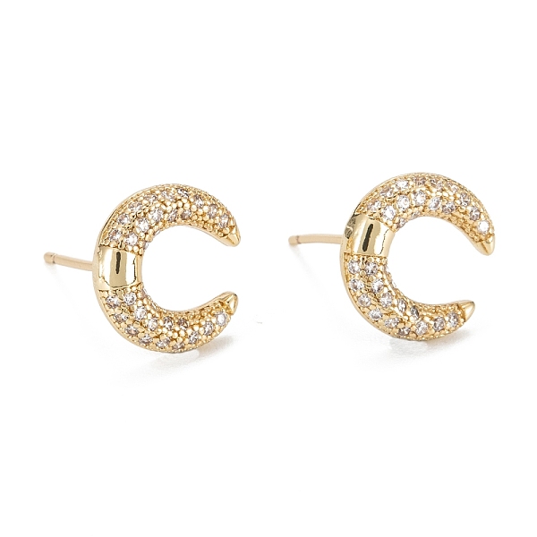 PandaHall Moon Sparkling Cubic Zirconia Stud Earrings for Girl Women, Lead Free & Nickel Free & Cadmium Free, Brass Micro Pave Cubic...
PandaHall Moon Sparkling Cubic Zirconia Stud Earrings for Girl Women, Lead Free & Nickel Free & Cadmium Free, Brass Micro Pave Cubic...