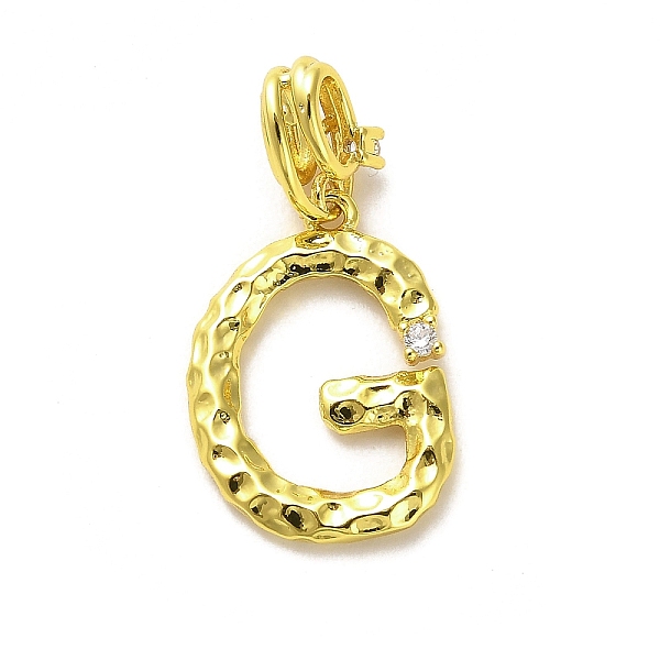PandaHall Rack Plating Brass Micro Pave Cubic Zirconia European Dangle Charms, Large Hole Letter Pendant, Real 18K Gold Plated, Long-Lasting..., Clear
PandaHall Rack Plating Brass Micro Pave Cubic Zirconia European Dangle Charms, Large Hole Letter Pendant, Real 18K Gold Plated, Long-Lasting..., Clear