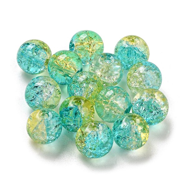 PandaHall Transparent Spray Painting Crackle Glass Beads, Round, Yellow Green, 8mm, Hole: 1.6mm, 300pcs/bag Glass Round
PandaHall Transparent Spray Painting Crackle Glass Beads, Round, Yellow Green, 8mm, Hole: 1.6mm, 300pcs/bag Glass Round