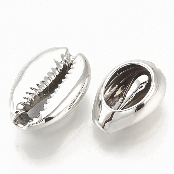 PandaHall Electroplated Sea Shell Beads, Undrilled/No Hole Beads, Cowrie Shells, Silver, 15~18x10~12x6~7mm Other Sea Shell Shell Shape...
PandaHall Electroplated Sea Shell Beads, Undrilled/No Hole Beads, Cowrie Shells, Silver, 15~18x10~12x6~7mm Other Sea Shell Shell Shape...