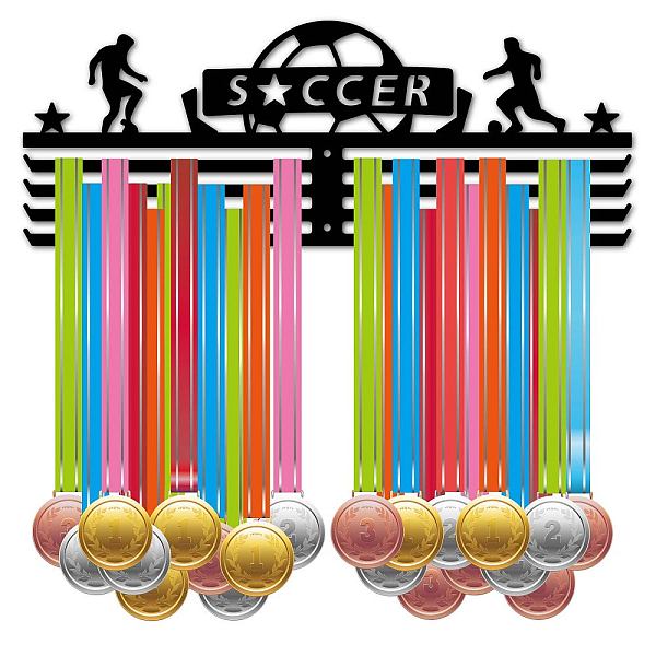PandaHall Fashion Iron Medal Hanger Holder Display Wall Rack, 15 Hooks, with Screws, Word WRESTLING, Electrophoresis Black, 150x400mm Iron...
PandaHall Fashion Iron Medal Hanger Holder Display Wall Rack, 15 Hooks, with Screws, Word WRESTLING, Electrophoresis Black, 150x400mm Iron...