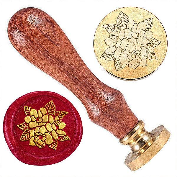 PandaHall Golden Plated Brass Sealing Wax Stamp Head, with Wood Handle, for Envelopes Invitations, Gift Cards, Flower, 83x22mm, Head: 7.5mm...
PandaHall Golden Plated Brass Sealing Wax Stamp Head, with Wood Handle, for Envelopes Invitations, Gift Cards, Flower, 83x22mm, Head: 7.5mm...