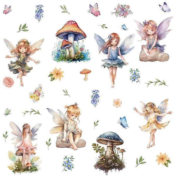 PandaHall 8 Sheets 8 Styles PVC Waterproof Wall Stickers, Self-Adhesive Decals, for Window or Stairway Home Decoration, Fairy, 200x145mm, 1...
PandaHall 8 Sheets 8 Styles PVC Waterproof Wall Stickers, Self-Adhesive Decals, for Window or Stairway Home Decoration, Fairy, 200x145mm, 1...