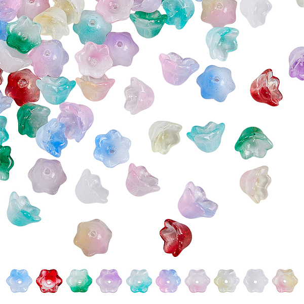 PandaHall SUPERFINDINGS 120Pcs 10 Colors Glass Petals Floral Bead Caps Daisy Bead End Caps Shiny Smooth Flower Lampwork Loose Bead End Capss..., Multicolor
PandaHall SUPERFINDINGS 120Pcs 10 Colors Glass Petals Floral Bead Caps Daisy Bead End Caps Shiny Smooth Flower Lampwork Loose Bead End Capss..., Multicolor