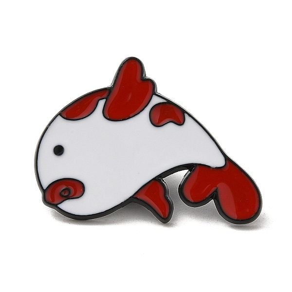 PandaHall Koi Fish/Carp Cartoon Style Enamel Pins, Black Zin Alloy Brooches for Backpack Clothes, FireBrick, 21x28x1.4mm Alloy+Enamel Fish..., Red
PandaHall Koi Fish/Carp Cartoon Style Enamel Pins, Black Zin Alloy Brooches for Backpack Clothes, FireBrick, 21x28x1.4mm Alloy+Enamel Fish..., Red