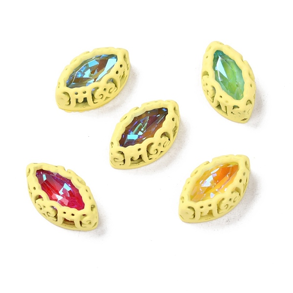 PandaHall Sew on Rhinestone, Mocha Fluorescent Style, Glass Rhinestone, with Brass Findings, Garments Accessories, Horse Eye, Mixed Color..., Yellow
PandaHall Sew on Rhinestone, Mocha Fluorescent Style, Glass Rhinestone, with Brass Findings, Garments Accessories, Horse Eye, Mixed Color..., Yellow