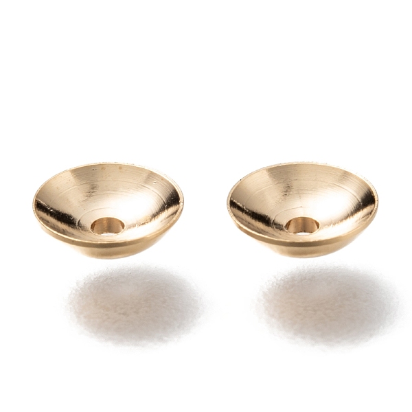 PandaHall Brass Beads Cap, Long-Lasting Plated, Apetalous, Real 24K Gold Plated, 4x1.5mm, Hole: 1.2mm Brass
PandaHall Brass Beads Cap, Long-Lasting Plated, Apetalous, Real 24K Gold Plated, 4x1.5mm, Hole: 1.2mm Brass