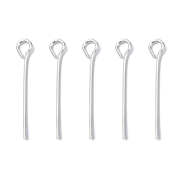 PandaHall Silver Color Plated Iron Eye Pin, Cadmium Free & Lead Free, Size: about 2.0cm long, 0.7mm thick, hole: about 2mm Iron
PandaHall Silver Color Plated Iron Eye Pin, Cadmium Free & Lead Free, Size: about 2.0cm long, 0.7mm thick, hole: about 2mm Iron