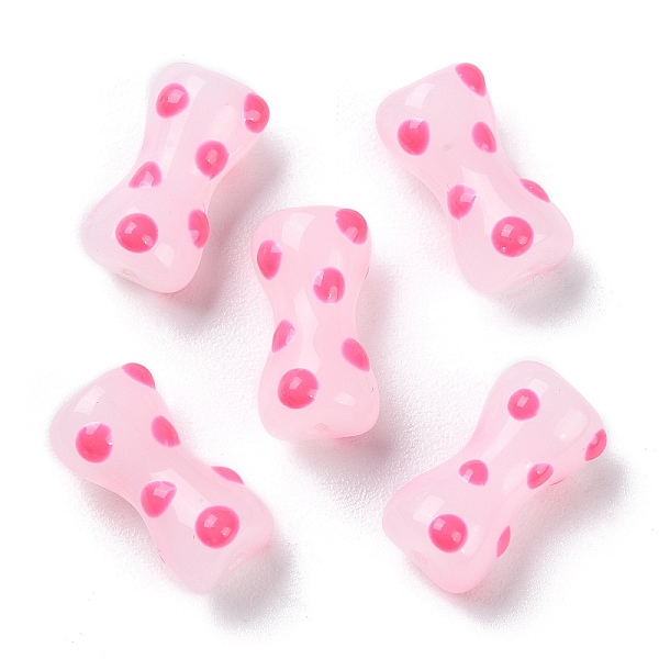 PandaHall Handmade Bumpy Lampwork Beads, with Enamel, Column, Hot Pink, 17.5x9x8mm, Hole: 1.4mm Lampwork Column
PandaHall Handmade Bumpy Lampwork Beads, with Enamel, Column, Hot Pink, 17.5x9x8mm, Hole: 1.4mm Lampwork Column