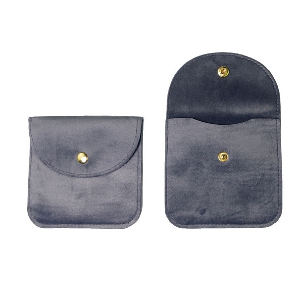 PandaHall Velvet Jewelry Storage Bags with Snap Button, for Earrings, Rings, Necklaces, Square, Gray, 10x10cm Velvet Square Gray
PandaHall Velvet Jewelry Storage Bags with Snap Button, for Earrings, Rings, Necklaces, Square, Gray, 10x10cm Velvet Square Gray