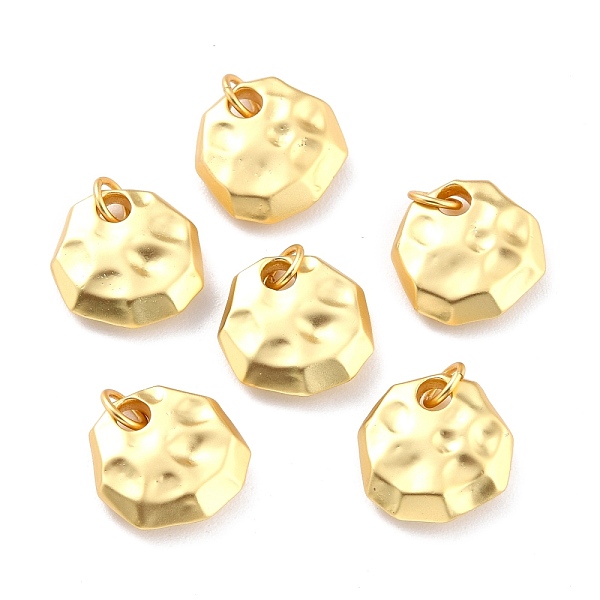 PandaHall Brass Pendants, Long-Lasting Plated, Matte, Flat Round, Bumpy, Real 18K Gold Plated, 14x4mm, Hole: 3.6mm Brass Flat Round
PandaHall Brass Pendants, Long-Lasting Plated, Matte, Flat Round, Bumpy, Real 18K Gold Plated, 14x4mm, Hole: 3.6mm Brass Flat Round