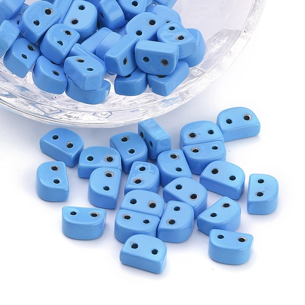 PandaHall Spray Painted Alloy Multi-Strand Links, For Tile Elastic Bracelets Making, Half Round, Sky Blue, 6x8.5x4mm, Hole: 1.2mm Alloy Half...
PandaHall Spray Painted Alloy Multi-Strand Links, For Tile Elastic Bracelets Making, Half Round, Sky Blue, 6x8.5x4mm, Hole: 1.2mm Alloy Half...