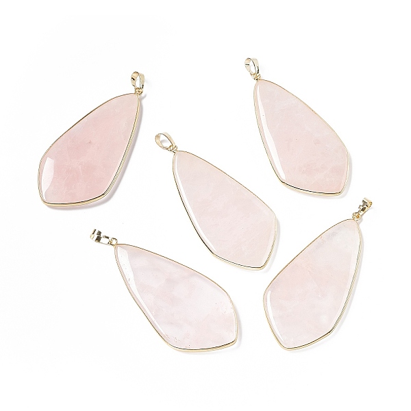 PandaHall Natural Rose Quartz Big Pendants, Teardrop Charms, with Rack Plating Golden Tone Brass Findings, Cadmium Free & Lead Free...
PandaHall Natural Rose Quartz Big Pendants, Teardrop Charms, with Rack Plating Golden Tone Brass Findings, Cadmium Free & Lead Free...
