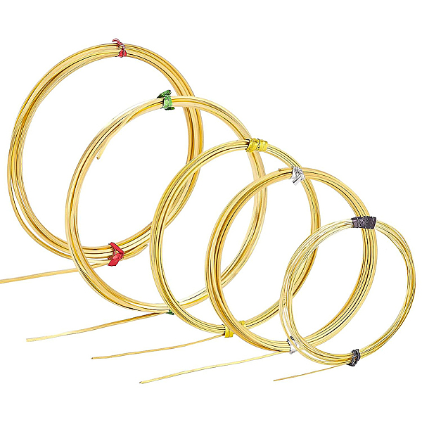 PandaHall BENECREAT 5 Rolls Assorted Dead Soft Square Copper Wire, 17/18/20/22/26 Gauge Square Craft Wire for Jewelry Necklace Bracelet...
PandaHall BENECREAT 5 Rolls Assorted Dead Soft Square Copper Wire, 17/18/20/22/26 Gauge Square Craft Wire for Jewelry Necklace Bracelet...