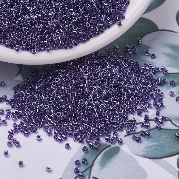 PandaHall MIYUKI Delica Beads, Cylinder, Japanese Seed Beads, 11/0, (DB0923) Sparkling Amethyst Lined Crystal, 1.3x1.6mm, Hole: 0.8mm, about..., Purple
PandaHall MIYUKI Delica Beads, Cylinder, Japanese Seed Beads, 11/0, (DB0923) Sparkling Amethyst Lined Crystal, 1.3x1.6mm, Hole: 0.8mm, about..., Purple