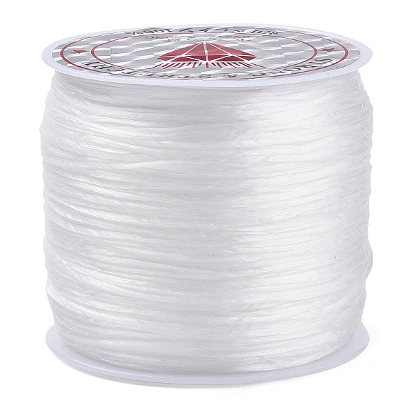 PandaHall Flat Elastic Crystal String, Elastic Beading Thread, for Stretch Bracelet Making, Dyed, White, 0.8mm, about 65.61 yards(60m)/roll...
PandaHall Flat Elastic Crystal String, Elastic Beading Thread, for Stretch Bracelet Making, Dyed, White, 0.8mm, about 65.61 yards(60m)/roll...