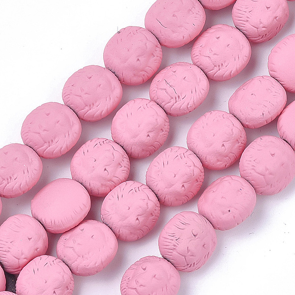 PandaHall Spray Painted Non-magnetic Synthetic Hematite Beads Strands, Matte Style, Lion Head, Pink, 10x10x7mm, Hole: 1mm, about...
PandaHall Spray Painted Non-magnetic Synthetic Hematite Beads Strands, Matte Style, Lion Head, Pink, 10x10x7mm, Hole: 1mm, about...