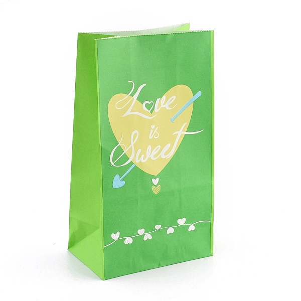 PandaHall Kraft Paper Bags, No Handles, Storage Bags, Valentine's Day, Heart Pattern with Word Love is Sweet, Light Green, 23.5x13x8cm Paper...
PandaHall Kraft Paper Bags, No Handles, Storage Bags, Valentine's Day, Heart Pattern with Word Love is Sweet, Light Green, 23.5x13x8cm Paper...