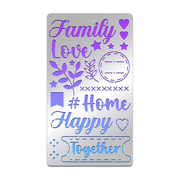 PandaHall Family Theme Stainless Steel Cutting Dies Stencils, for DIY Scrapbooking/Photo Album, Decorative Embossing DIY Paper Card, Matte...
PandaHall Family Theme Stainless Steel Cutting Dies Stencils, for DIY Scrapbooking/Photo Album, Decorative Embossing DIY Paper Card, Matte...