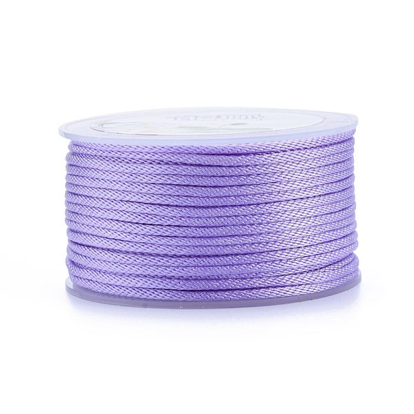 PandaHall Polyester Braided Cords, for Jewelry Making Beading Crafting, Lilac, 2mm, about 21.87 yards(20m)/roll Polyester Purple
PandaHall Polyester Braided Cords, for Jewelry Making Beading Crafting, Lilac, 2mm, about 21.87 yards(20m)/roll Polyester Purple