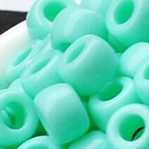 PandaHall Opaque Acrylic Beads, Large Hole Beads, DIY Accessories for Children, Barrel, Aquamarine, 8.5x6mm, Hole: 4mm, 3474pcs/860g Acrylic..., Green
PandaHall Opaque Acrylic Beads, Large Hole Beads, DIY Accessories for Children, Barrel, Aquamarine, 8.5x6mm, Hole: 4mm, 3474pcs/860g Acrylic..., Green