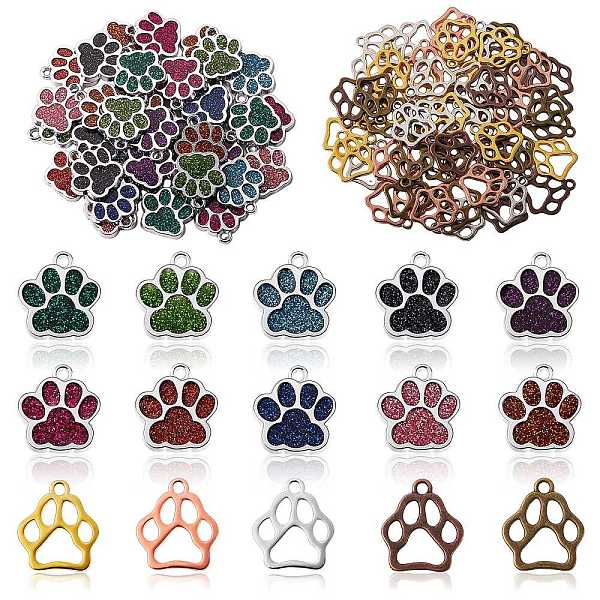 PandaHall 100Pcs 15 Style Alloy Enamel Charms, with Glitter Powder, Alloy Pendants, Mixed Color, 17.7~19x16.6~17x1.5~2mm, Hole: 2mm..., Multicolor
PandaHall 100Pcs 15 Style Alloy Enamel Charms, with Glitter Powder, Alloy Pendants, Mixed Color, 17.7~19x16.6~17x1.5~2mm, Hole: 2mm..., Multicolor