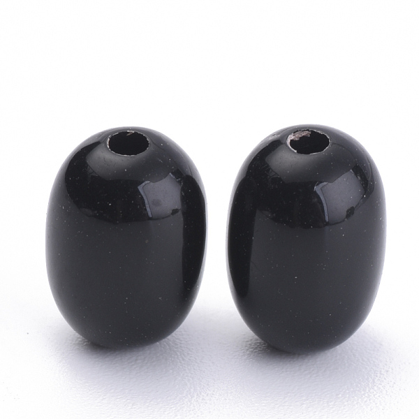 PandaHall Opaque Acrylic Beads, Oval, Black, 9x7mm, Hole: 2mm, about 1990pcs/500g Acrylic Oval Black
PandaHall Opaque Acrylic Beads, Oval, Black, 9x7mm, Hole: 2mm, about 1990pcs/500g Acrylic Oval Black