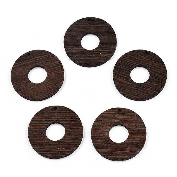 PandaHall Natural Wenge Wood Pendants, Undyed, Donut Charms, Coconut Brown, 38x3.5mm, Hole: 2mm Wood Donut
PandaHall Natural Wenge Wood Pendants, Undyed, Donut Charms, Coconut Brown, 38x3.5mm, Hole: 2mm Wood Donut
