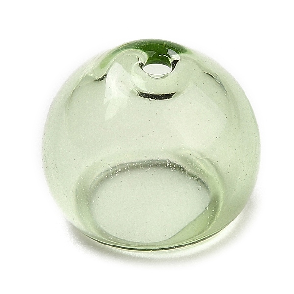 PandaHall Transparent Glass Bead Cone, for Wind Chimes Making, Half Round, Yellow Green, 10.5x8.5~8.8mm, Hole: 1.2mm, Inner Diameter: 5.8mm...
PandaHall Transparent Glass Bead Cone, for Wind Chimes Making, Half Round, Yellow Green, 10.5x8.5~8.8mm, Hole: 1.2mm, Inner Diameter: 5.8mm...