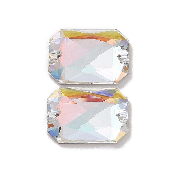 PandaHall Rectangle Octagon Shape Sew on Rhinestone, K5 Glass Rhinestone, 2-Hole Link, Plated Flat Back, Sewing Craft Decoration, Light..., Clear
PandaHall Rectangle Octagon Shape Sew on Rhinestone, K5 Glass Rhinestone, 2-Hole Link, Plated Flat Back, Sewing Craft Decoration, Light..., Clear