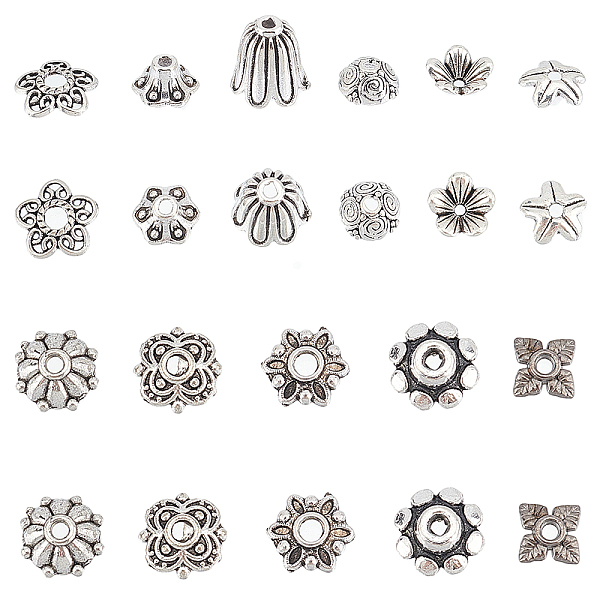 PandaHall SUNNYCLUE 1 Box 240Pcs 12 Style Bead Caps Silver Bead Cap Flower Bead Caps End Cap Findings Bali Style Hollow Beads Caps for...
PandaHall SUNNYCLUE 1 Box 240Pcs 12 Style Bead Caps Silver Bead Cap Flower Bead Caps End Cap Findings Bali Style Hollow Beads Caps for...