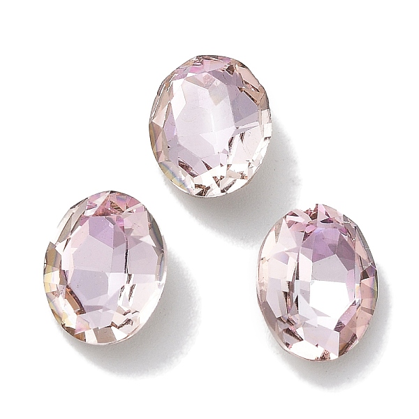PandaHall Glass Rhinestone Cabochons, Point Back & Back Plated, Faceted, Oval, Light Peach, 10x8x4.5mm Glass Rhinestone Oval Pink
PandaHall Glass Rhinestone Cabochons, Point Back & Back Plated, Faceted, Oval, Light Peach, 10x8x4.5mm Glass Rhinestone Oval Pink