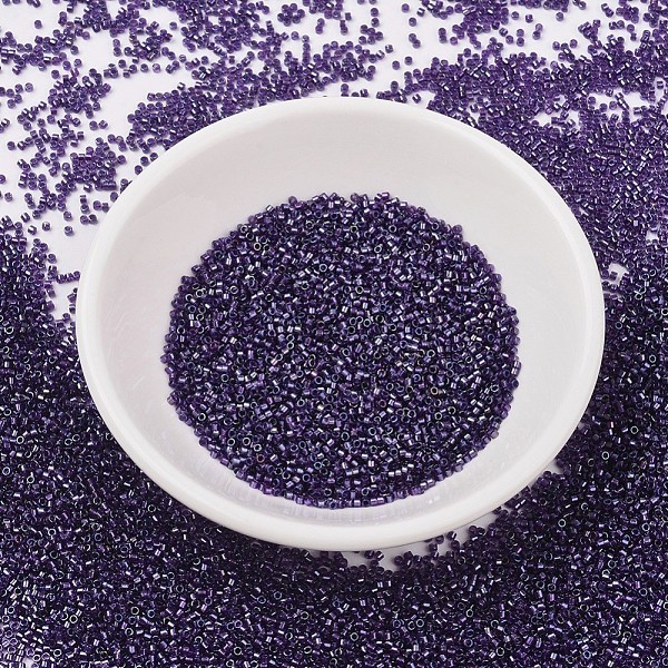 PandaHall MIYUKI Delica Beads, Cylinder, Japanese Seed Beads, 11/0, (DB1756) Sparkling Purple Lined Amethyst AB, 1.3x1.6mm, Hole: 0.8mm...
PandaHall MIYUKI Delica Beads, Cylinder, Japanese Seed Beads, 11/0, (DB1756) Sparkling Purple Lined Amethyst AB, 1.3x1.6mm, Hole: 0.8mm...