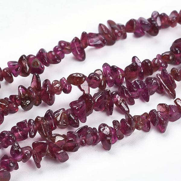 PandaHall Natural Garnet Beads Strands, Chips, 1~4x4~7mm, Hole: 0.5~1mm, about 34.25 inch(87cm) Garnet Chip
PandaHall Natural Garnet Beads Strands, Chips, 1~4x4~7mm, Hole: 0.5~1mm, about 34.25 inch(87cm) Garnet Chip