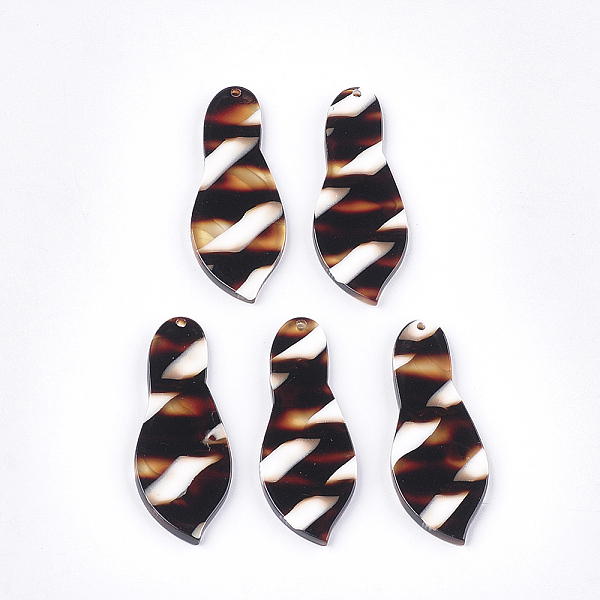 PandaHall Cellulose Acetate(Resin) Pendants, Coconut Brown, 46x18x2.5~3mm, Hole: 1.2mm Cellulose Acetate Others Brown
PandaHall Cellulose Acetate(Resin) Pendants, Coconut Brown, 46x18x2.5~3mm, Hole: 1.2mm Cellulose Acetate Others Brown