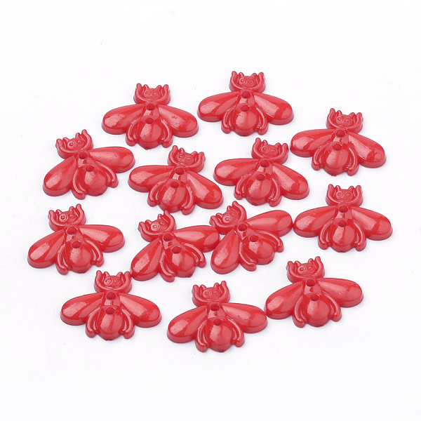 PandaHall 2-Hole Acrylic Buttons, Bees, Red, 17x22x3mm, Hole: 1.5~2mm Acrylic Bees Red
PandaHall 2-Hole Acrylic Buttons, Bees, Red, 17x22x3mm, Hole: 1.5~2mm Acrylic Bees Red