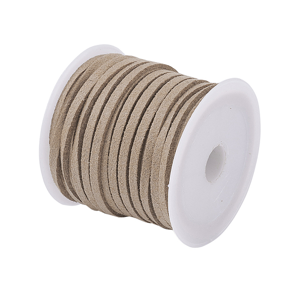 PandaHall Dark Khaki Color Faux Suede Cord, Faux Suede Lace, 3x1.5mm, about 5.46 yards(5m)/roll Faux Suede Yellow
PandaHall Dark Khaki Color Faux Suede Cord, Faux Suede Lace, 3x1.5mm, about 5.46 yards(5m)/roll Faux Suede Yellow