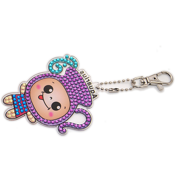 PandaHall DIY Constellations Pattern Cartoon Keychain Diamond Painting Kits, Including Acrylic Pendant, Resin Rhinestones, Diamond Sticky..., Multicolor
PandaHall DIY Constellations Pattern Cartoon Keychain Diamond Painting Kits, Including Acrylic Pendant, Resin Rhinestones, Diamond Sticky..., Multicolor