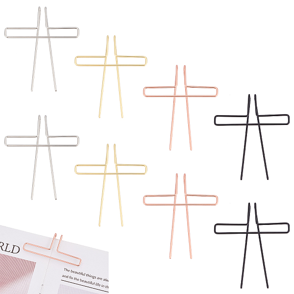 PandaHall AHADERMAKER 8Pcs 4 Colors Iron Clips, for Music Score, Mixed Color, 88x76x1.8mm, 2pcs/style Iron
PandaHall AHADERMAKER 8Pcs 4 Colors Iron Clips, for Music Score, Mixed Color, 88x76x1.8mm, 2pcs/style Iron