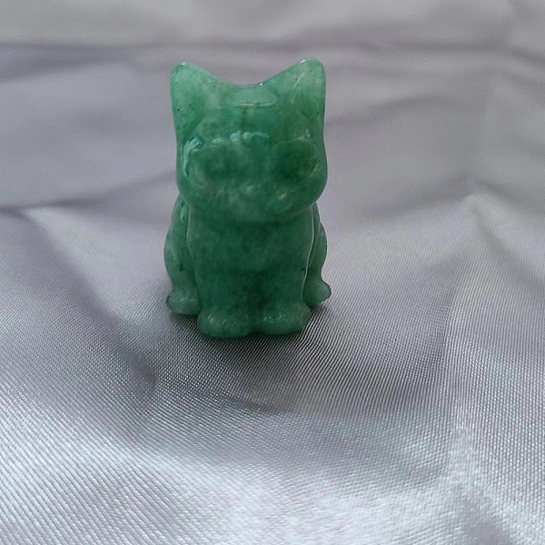 PandaHall Natural Green Aventurine Carved Healing Cat Figurines, Reiki Energy Stone Display Decorations, 20x18x30mm Green Aventurine Cat...
PandaHall Natural Green Aventurine Carved Healing Cat Figurines, Reiki Energy Stone Display Decorations, 20x18x30mm Green Aventurine Cat...