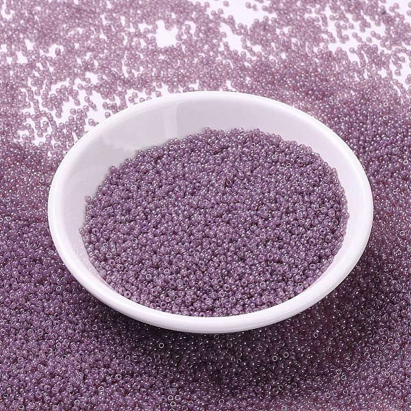 PandaHall MIYUKI Round Rocailles Beads, Japanese Seed Beads, 11/0, (RR2373) Transparent Thistle Luster, 2x1.3mm, Hole: 0.8mm, about..., Purple
PandaHall MIYUKI Round Rocailles Beads, Japanese Seed Beads, 11/0, (RR2373) Transparent Thistle Luster, 2x1.3mm, Hole: 0.8mm, about..., Purple