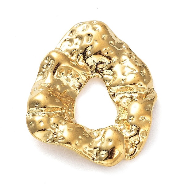 PandaHall Ion Plating(IP) 304 Stainless Steel Linking Rings, Hammered Irregular Oval Connector, Real 18K Gold Plated, 30.5x24.5x5mm, Inner...
PandaHall Ion Plating(IP) 304 Stainless Steel Linking Rings, Hammered Irregular Oval Connector, Real 18K Gold Plated, 30.5x24.5x5mm, Inner...