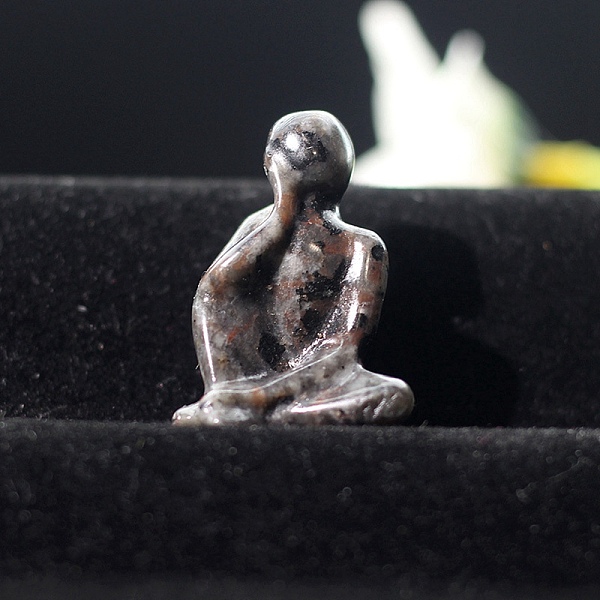 PandaHall Natural Syenite Carved Healing Thinker Figurines, Reiki Energy Stone Display Decorations, 28x40mm Syenite Human
PandaHall Natural Syenite Carved Healing Thinker Figurines, Reiki Energy Stone Display Decorations, 28x40mm Syenite Human