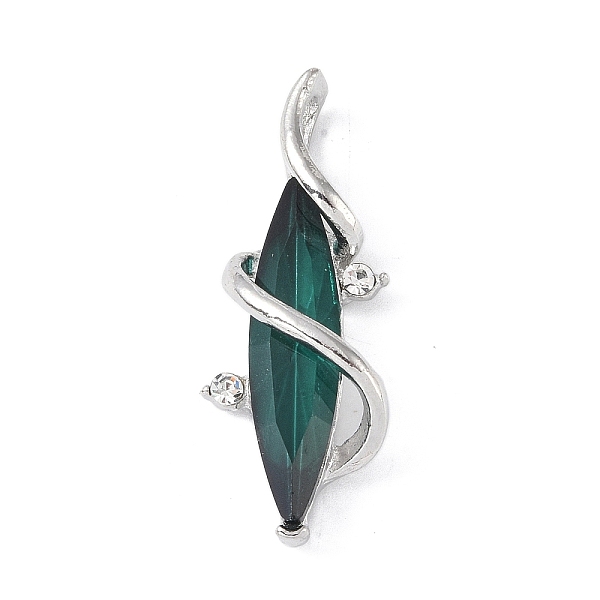 PandaHall Alloy Pendants, with Glass, Horse Eye, Teal, 32x7x12mm, Hole: 3x4mm Alloy+Glass Horse Eye Cyan
PandaHall Alloy Pendants, with Glass, Horse Eye, Teal, 32x7x12mm, Hole: 3x4mm Alloy+Glass Horse Eye Cyan