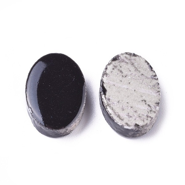 PandaHall Porcelain Cabochons, Oval, Black, 12.5x18x5mm, 60pcs/bag Porcelain Oval Black
PandaHall Porcelain Cabochons, Oval, Black, 12.5x18x5mm, 60pcs/bag Porcelain Oval Black