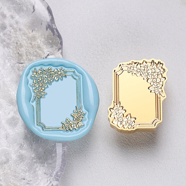 PandaHall Geometric Flower Frame Brass Stamp Heads, for Wax Seal Stamp, Wedding Invitations Making, Rectangle, 30x24.5x14.5mm, Hole: 7mm...
PandaHall Geometric Flower Frame Brass Stamp Heads, for Wax Seal Stamp, Wedding Invitations Making, Rectangle, 30x24.5x14.5mm, Hole: 7mm...